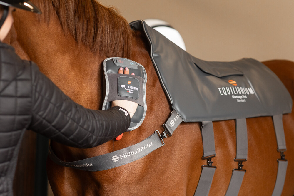 Verbeter het welzijn en de prestaties van je paard met de Equilibrium Massage Pad en Heat Pad