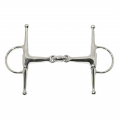 Busse double jointed full cheek snaffle