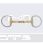 BR Double Jointed Eggbutt Snaffle Soft Contact 16 mm Ø 65 mm 13,5CM TEST VERSION 