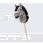 QHP Hobby horse Grey