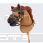 QHP Hoofdstel Dolly Hobby Horse Bruin