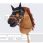 QHP Oornetje Jump Hobby Horse Zwart