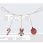 QHP Paardenspeelgoed boxhanger gift box Rudolph