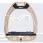 Flex-On Stirrups Safe-On -Milkshake