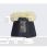 Kentucky sheepskin overreach boots black