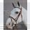 Lj leathers pro selected bridle combined noseband