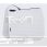 Lemieux dressage saddle pad square-white