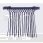 QHP Anti-Fy Fringe Knotted Navy
