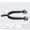 SPRENGER SPURS ULTRA FIT STRAIGHT BLACK