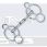 Stübben Easy-Control 3-Ring Gag Double Broken 14 MM