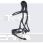 Stübben Snaffle Bridle Freedom II with Slide&Lock Black