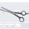 Mane thinning scissors