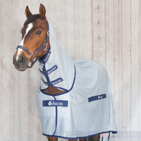 Bucas Buzz Off Fly Rug with Full Neck DocHorse