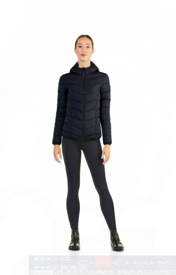 Navy short padded jacket on sale