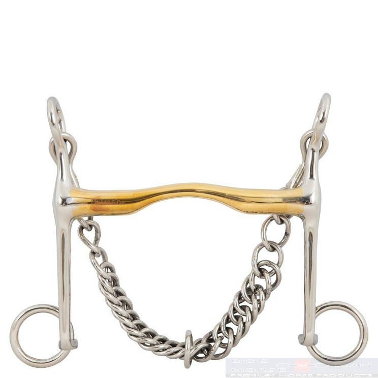 BR Weymouth Curb Bit Soft Contact 14MM