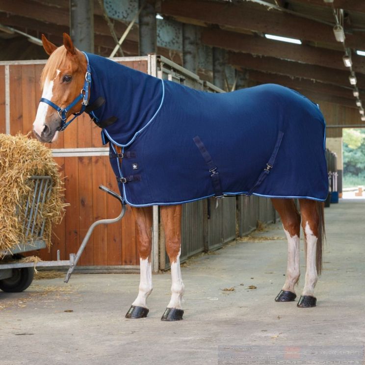 Riding World Fleece Rug Polar Combo