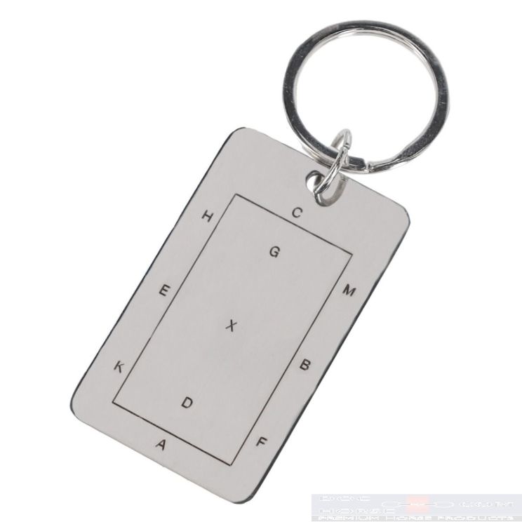 QHP Key Chain Dressage Arena