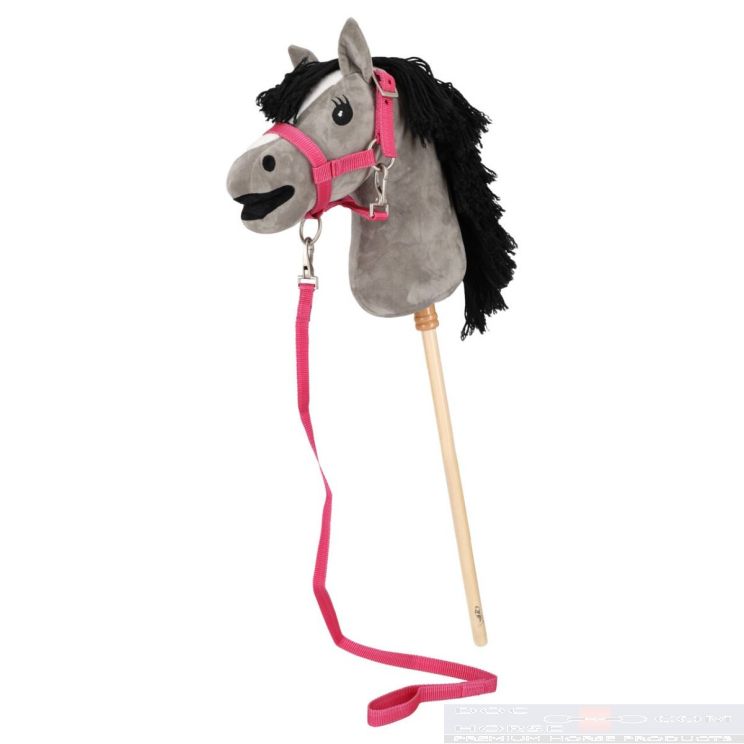 QHP Head Collar Set Hobby horse Pink