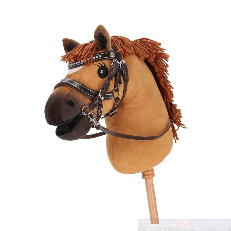 QHP Hoofdstel Dolly Hobby Horse Bruin