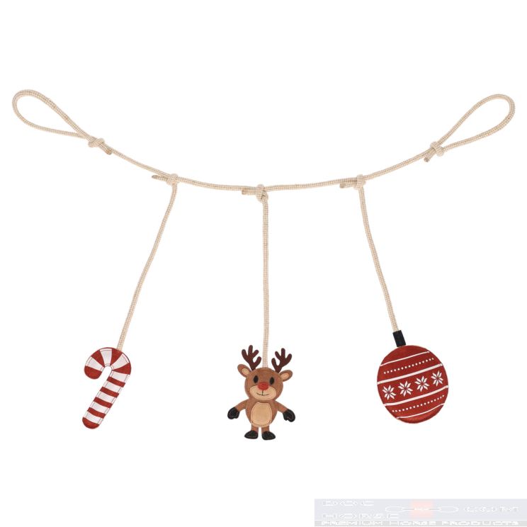 QHP Paardenspeelgoed boxhanger gift box Rudolph
