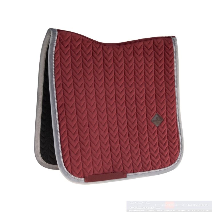 Kentucky dressuur dekje velvet contrast