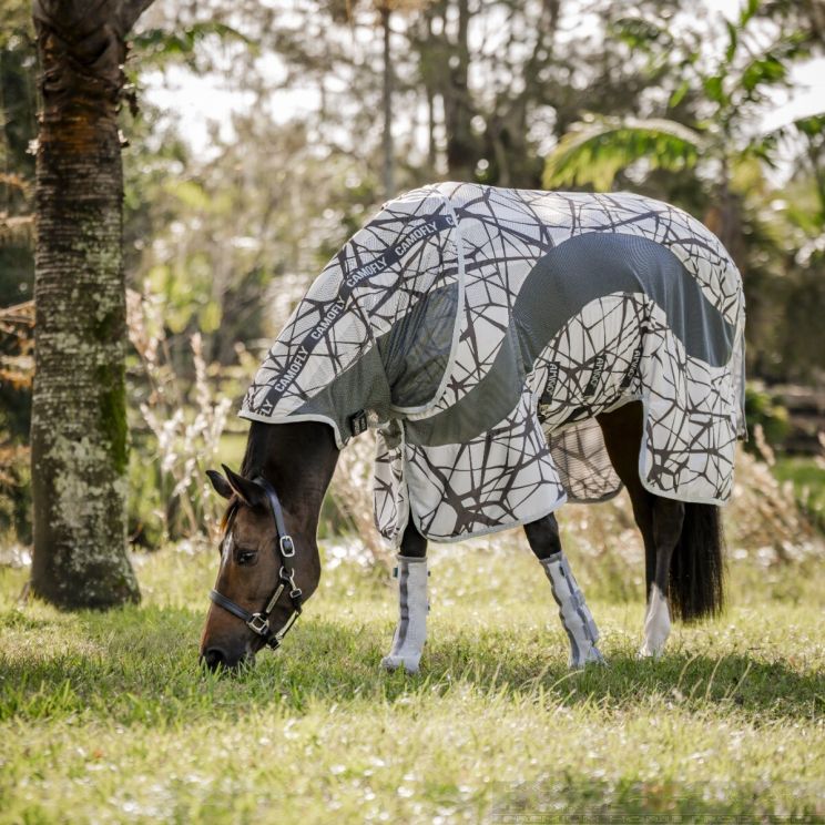 Amigo Camofly Vliegendeken Grijs