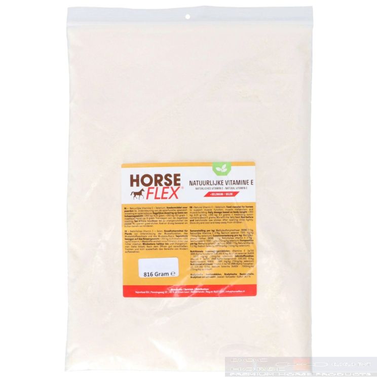 Horseflex Natuurlijke Vitamine E + Selenium Navul 