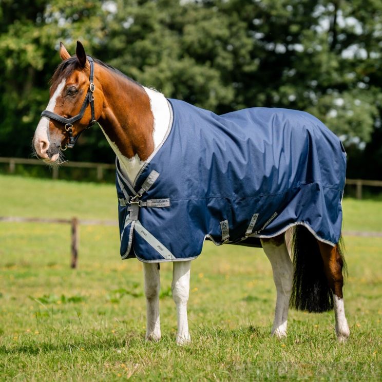 Amigo bravo XL Turnout Lite Navy/Titanium Grey & Silver