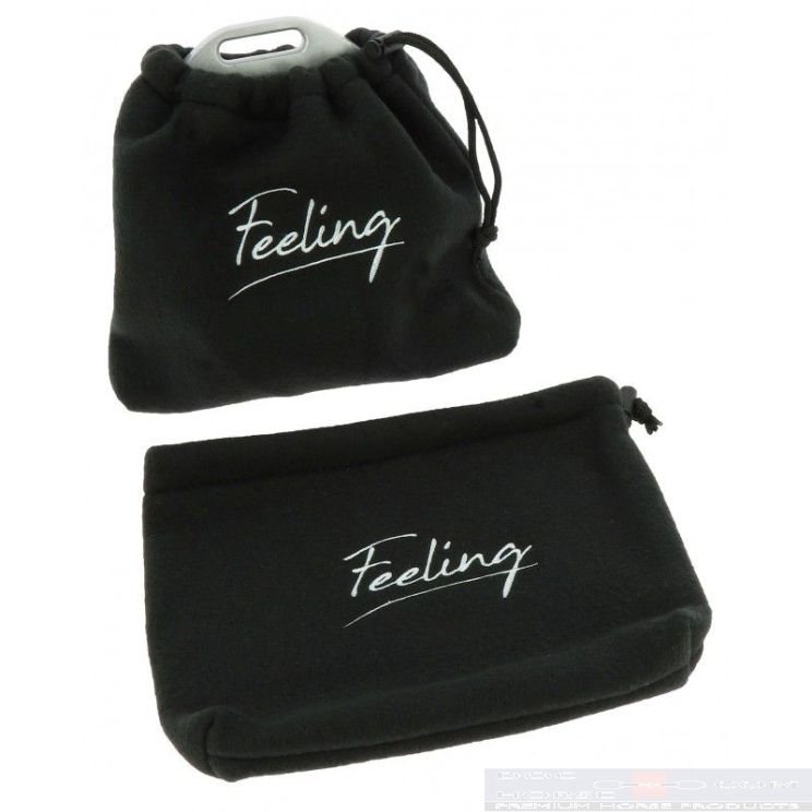 Feeling Stirrups Covers Fleece Black