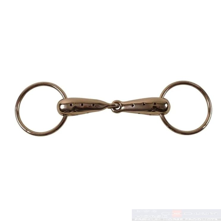 Hollow Snaffle Bit With Holes 13,5 cm