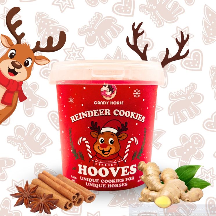 Candy Horse Christmas Hooves - Santa's Cookies