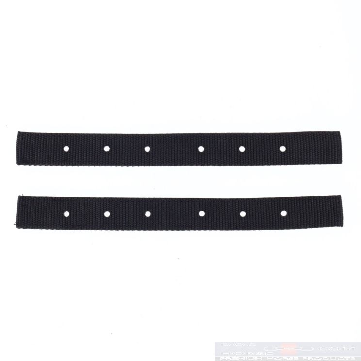 Dominick Front Closure Straps (2-pack) Black