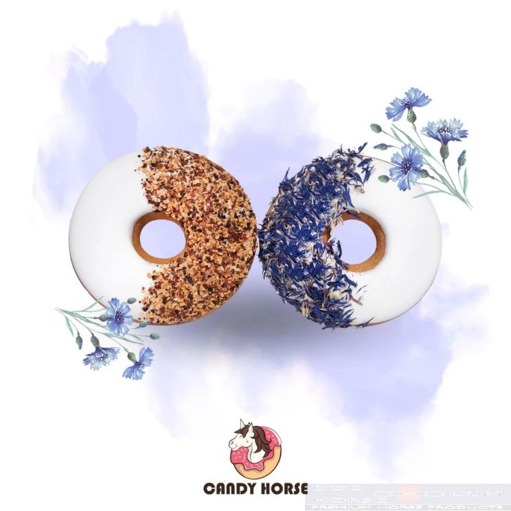Candy Horse Donuts Rose & Cornflower