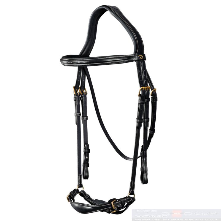 Dy'on Hoofdstel Lage Neusriem Zwart