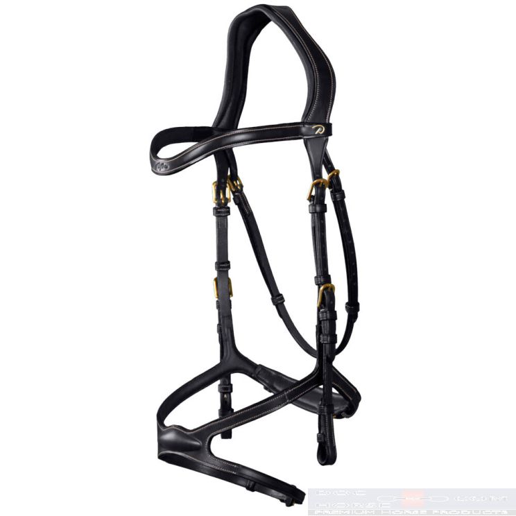 Dyon X Fit Hoofdstel Zwart