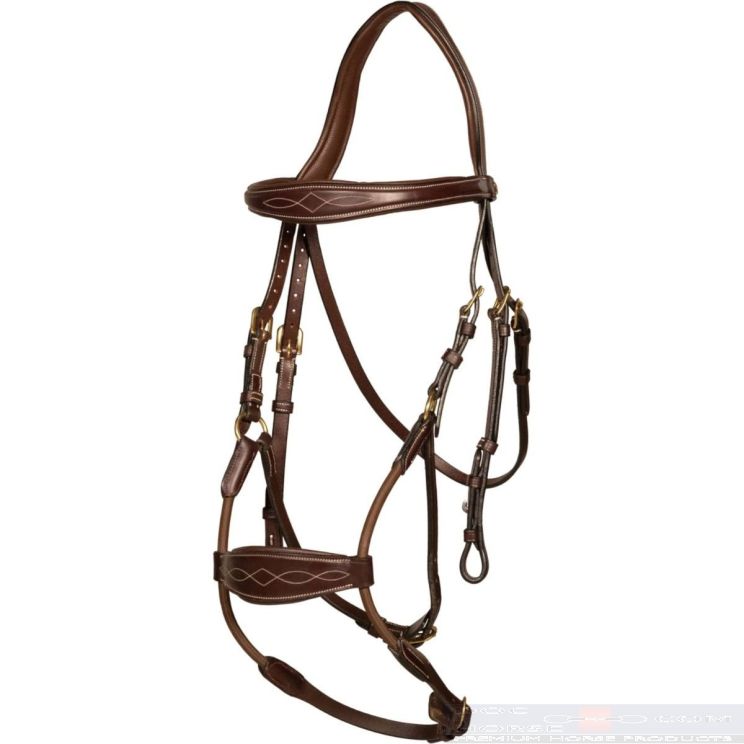 Dyon Bridle Elastic Hybrid Brown