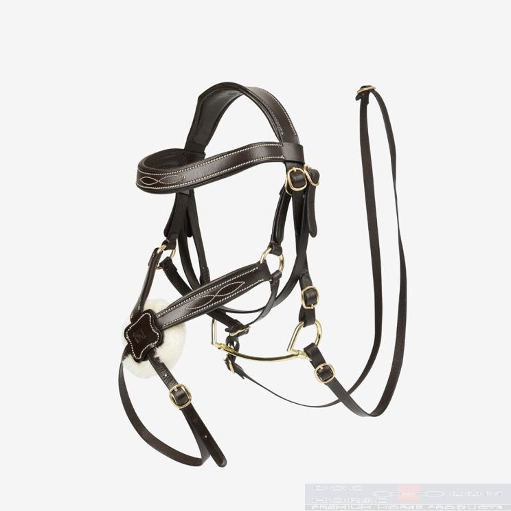 LeMieux Hobby Horse Grackle Bridle Brown