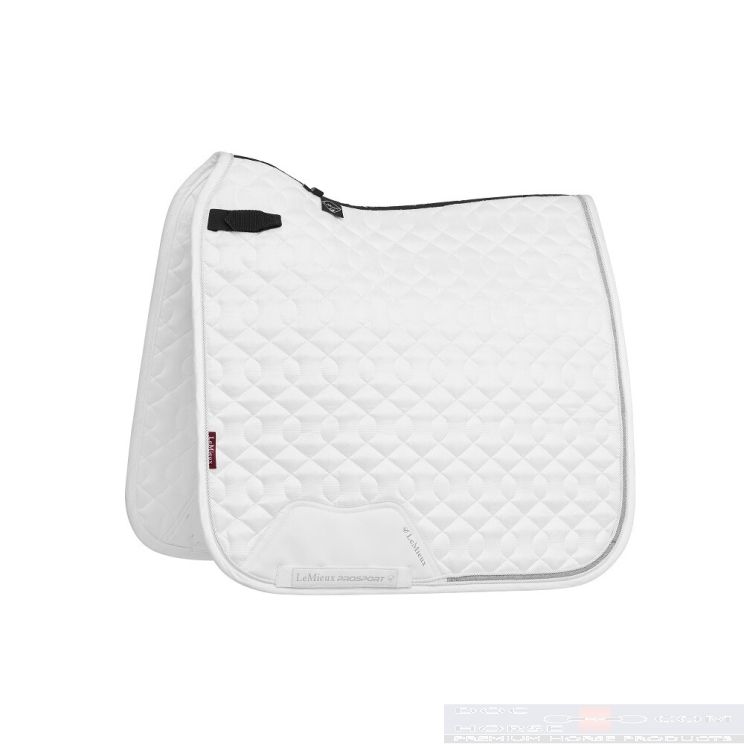  LeMieux Saddle Pad Dressage Chrystal White