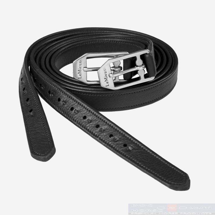 LeMieux Stirrup Leather Arika Black