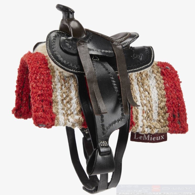 LeMieux Toy Pony Western Saddle Black