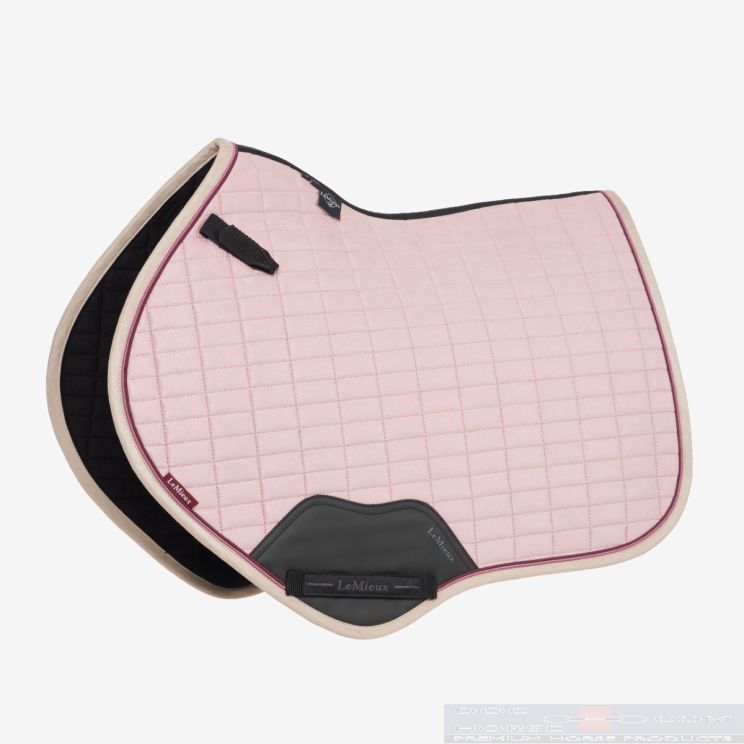 Lemieux Saddle pad Jumping Suede Limited Edition Blossom