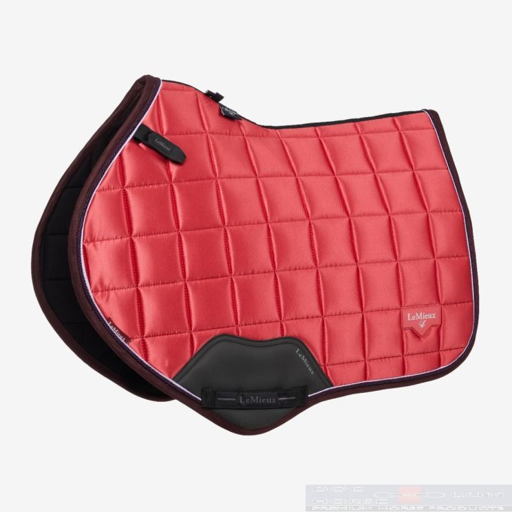 LeMieux Saddle Pad Jumping Loire Limited Edition - Cranberry