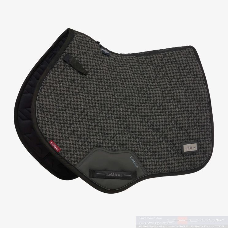 LeMieux Zadeldekje Springen Aspen CC Square Houndstooth