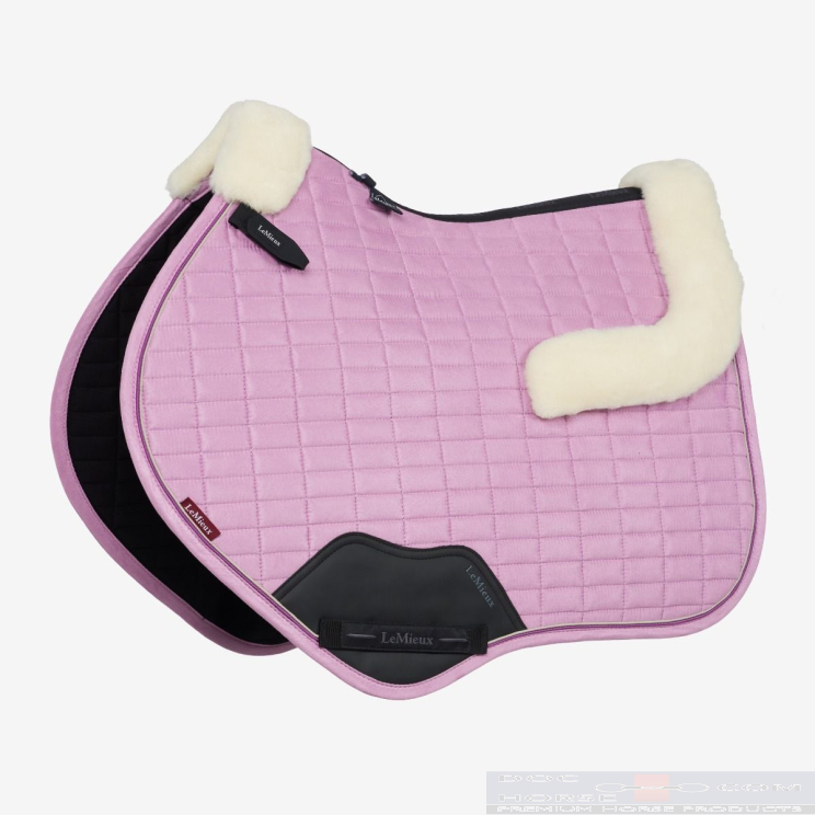 LeMieux Zadeldek Merino+ Suède Close Contact Fondant