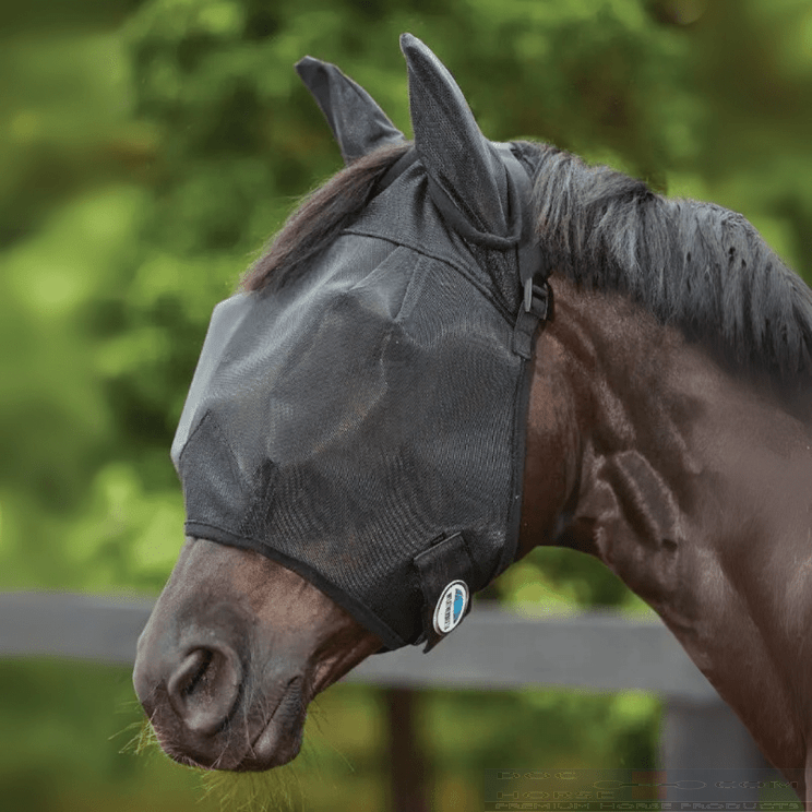 Weatherbeeta Fly Mask ComFiTec Double Dart Deluxe With Ears