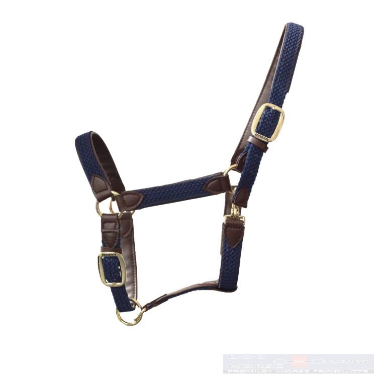 Kentucky Halster Gevlochten Navy