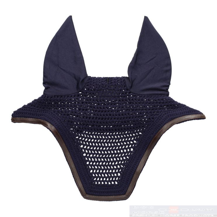 Kentucky Oornetje Wellington Leer Navy