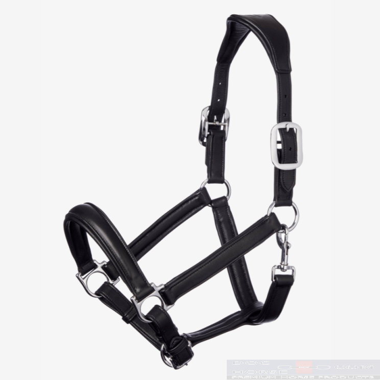 Lemieux Headcollar Anatomic Leather Black