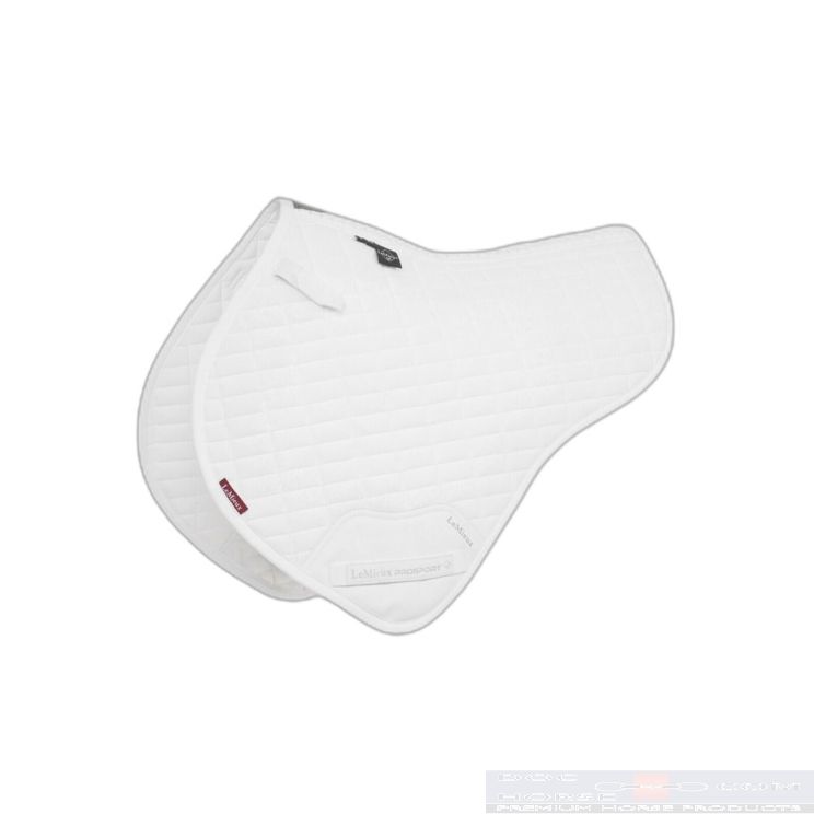 LeMieux Self-Cool Close Contact Half Square White 