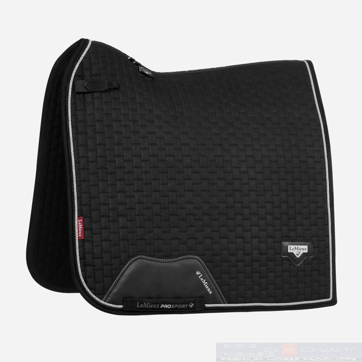 LeMieux Puissance Dressage Pad Suede Black